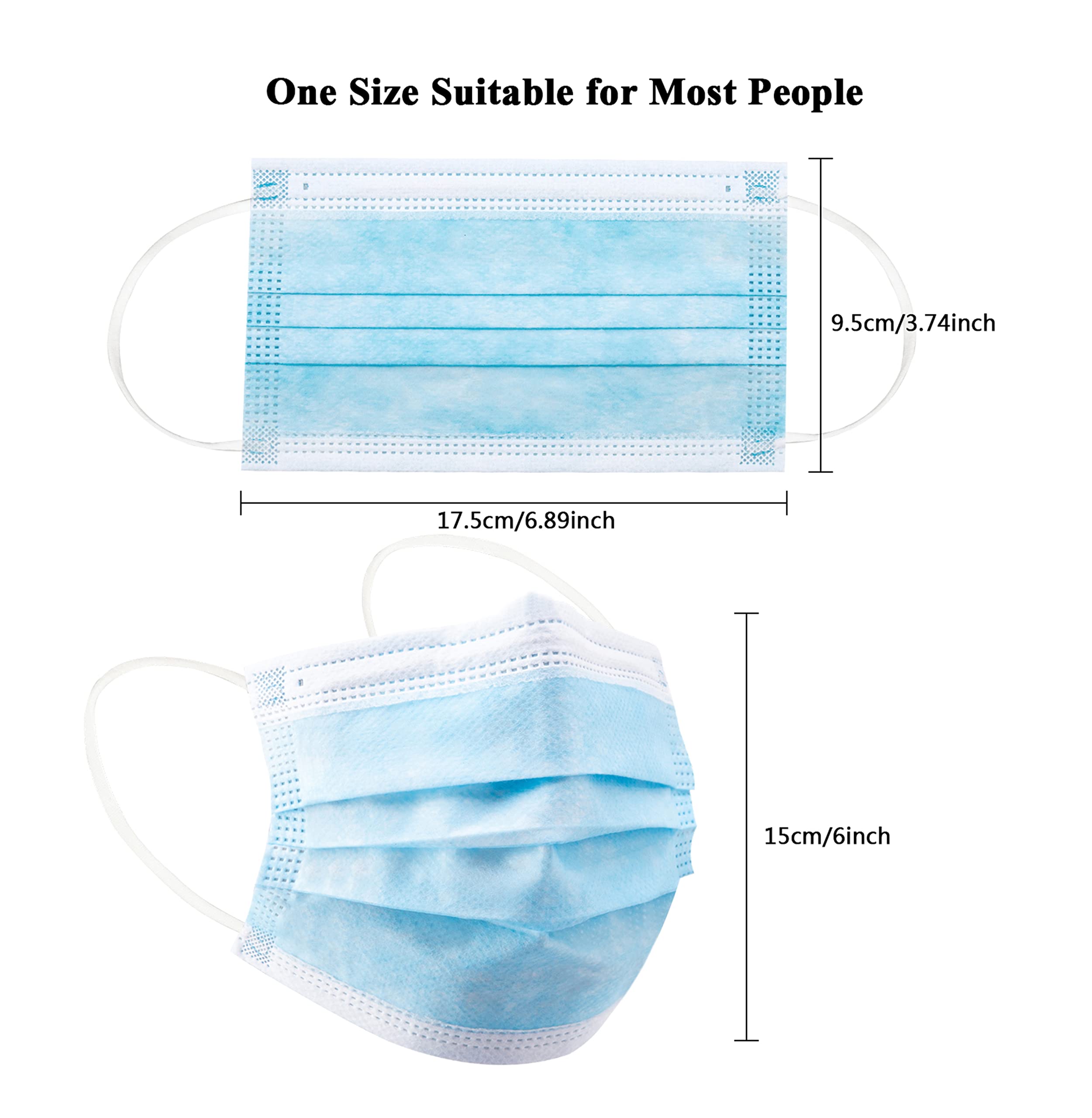 50/100Pcs Disposable Mask for  – Disposable Surgical Mask recenzja i cena