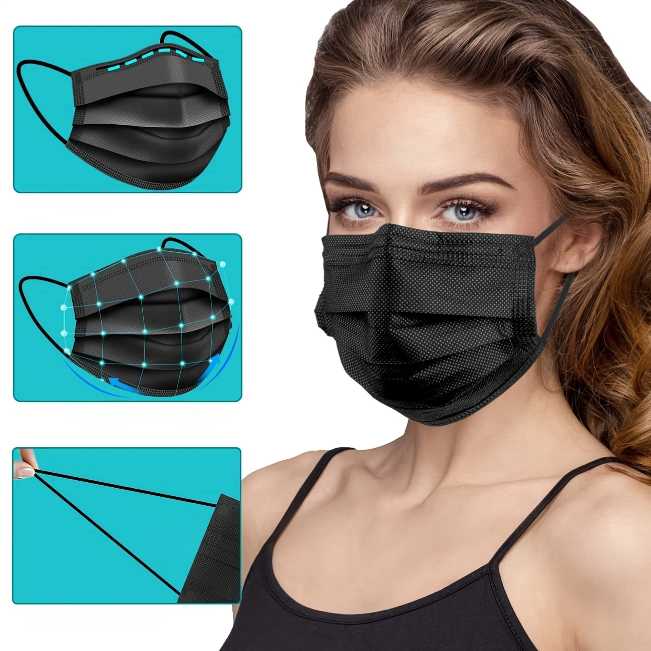 Fast Delivery! 300Pcs Thick Bl – Disposable Surgical Mask recenzja i cena