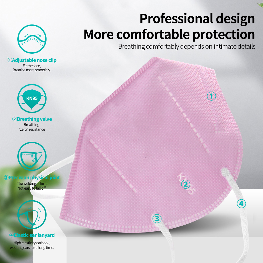 10-100Pcs FFP2 Masks kn95 Masc – Disposable Surgical Mask recenzja i cena