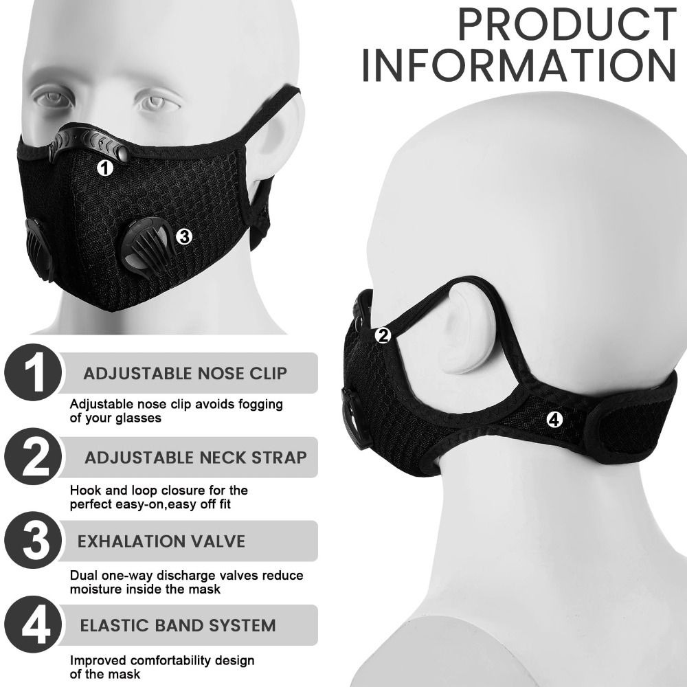 Breathable Ergonomic Dust Mask – Anti Pollution Mask recenzja i cena