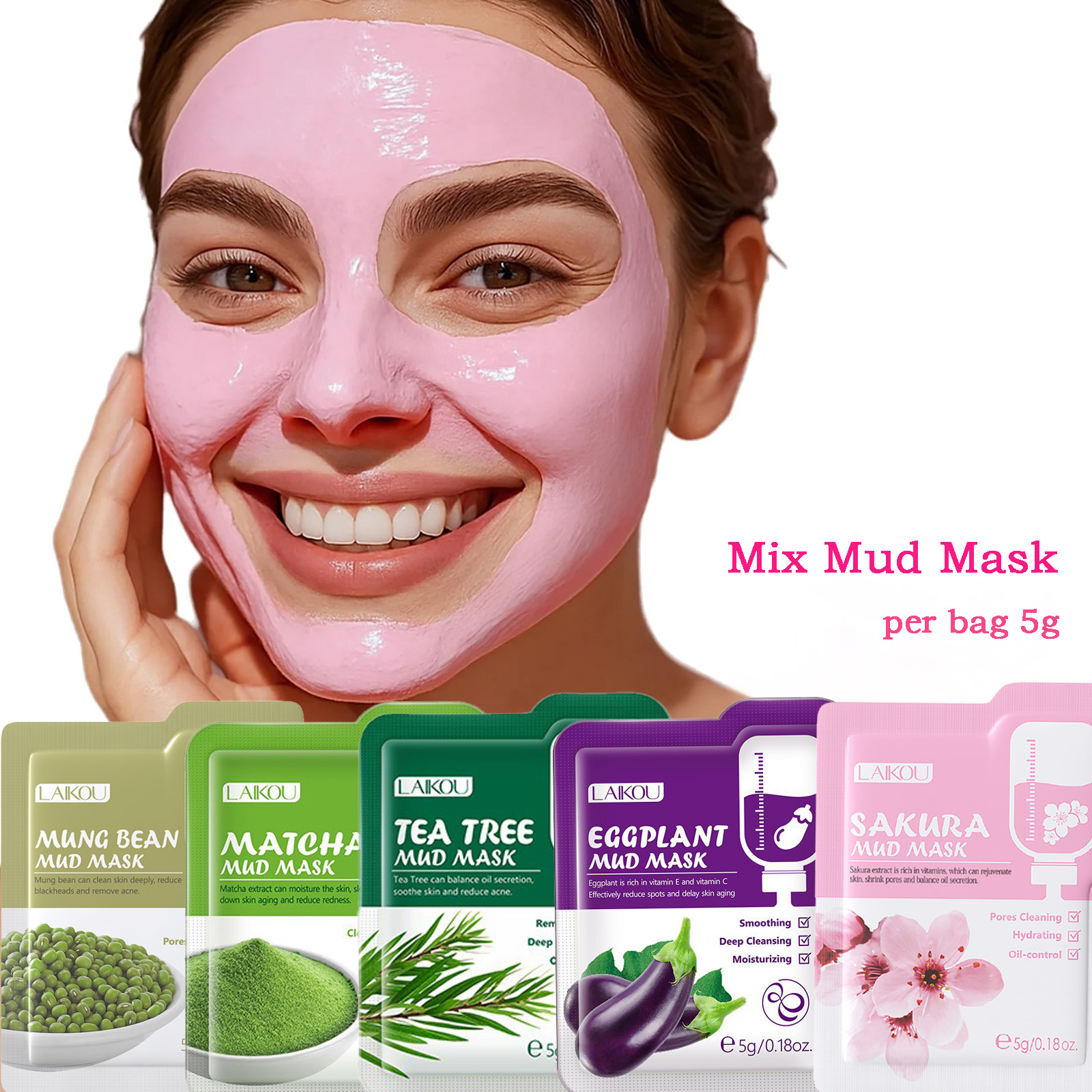 Purifying Clay Facial Mask in  – Dust Mask Construction recenzja i cena