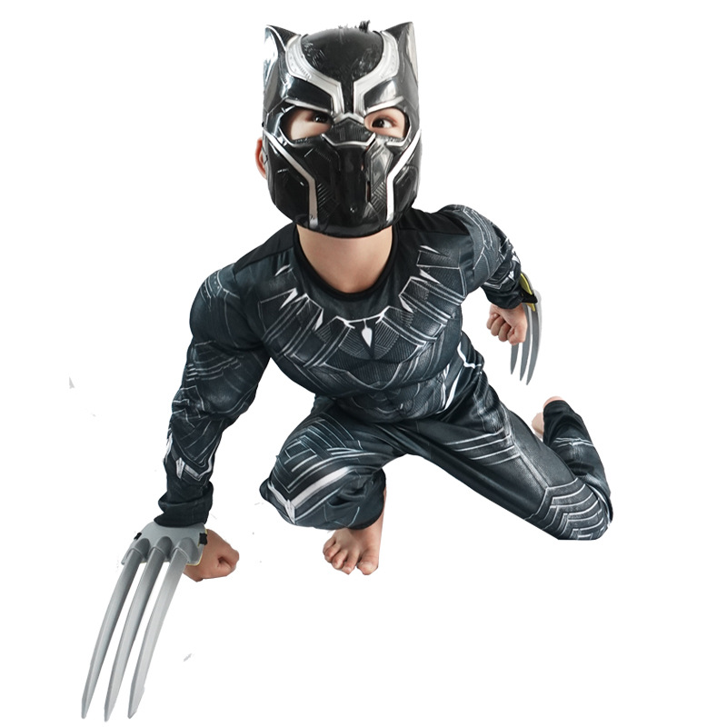 Anime Superhero Black Panther  – Black Face Mask Pack recenzja i cena
