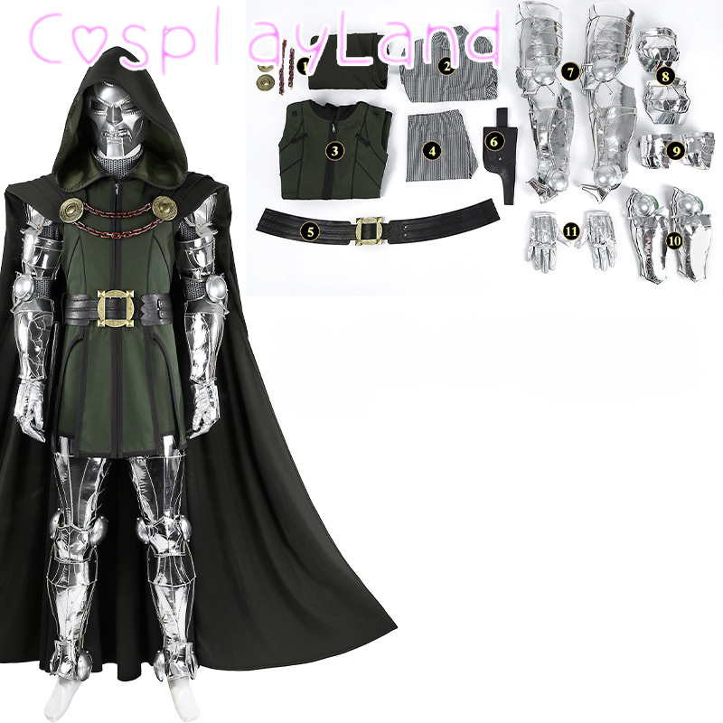 Black Doom Cosplay Costume Adu – Black Face Mask Pack recenzja i cena
