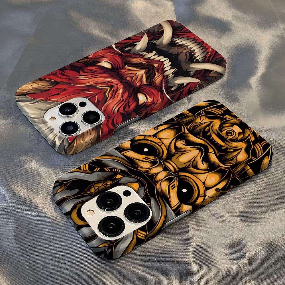 Japanese Samurai Oni Mask Phon – Mask Case Hard Shell recenzja i cena
