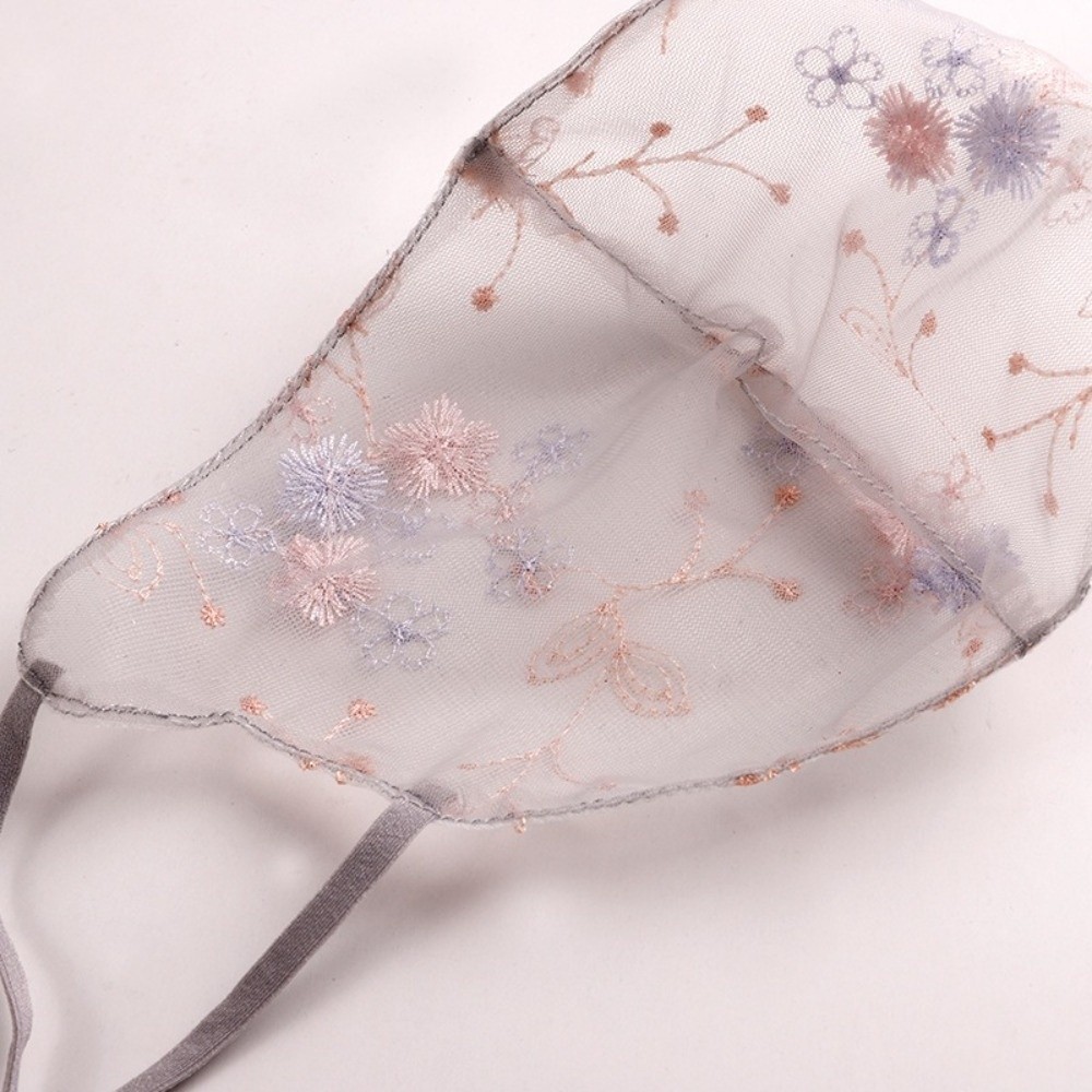 Classical Embroider Flower Vei – Cloth Face Mask Washable recenzja i cena