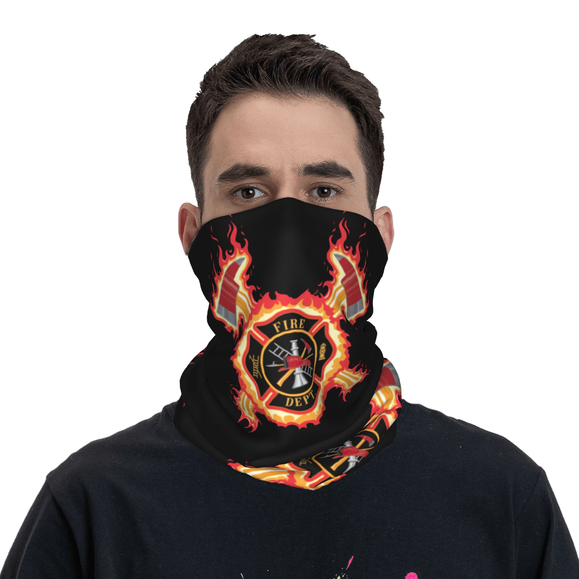 Custom Firefighter Cross Banda – Neck Gaiter Face Cover recenzja i cena
