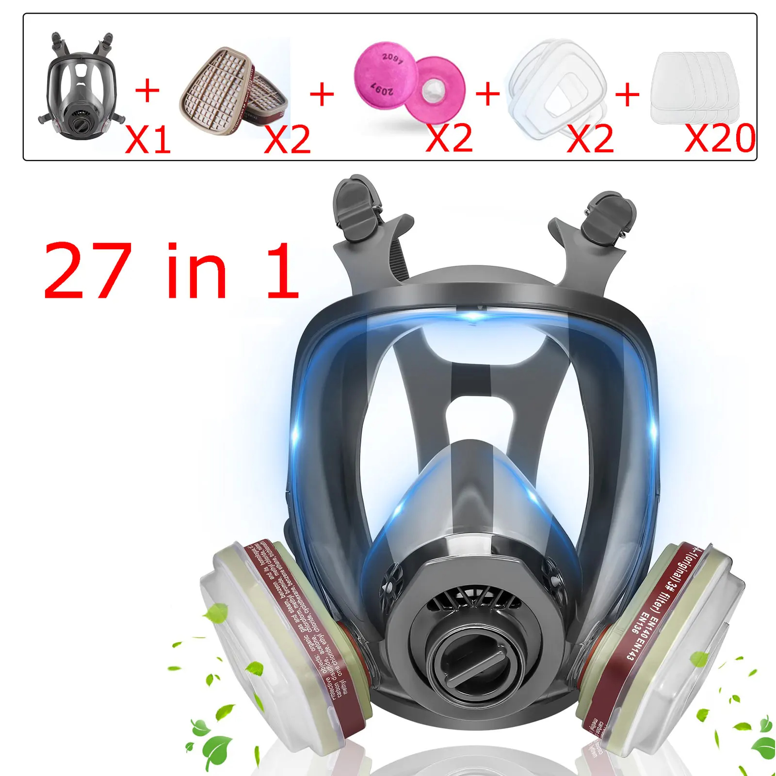 Full Face Gas Masks Survival C – Dust Mask Construction recenzja i cena