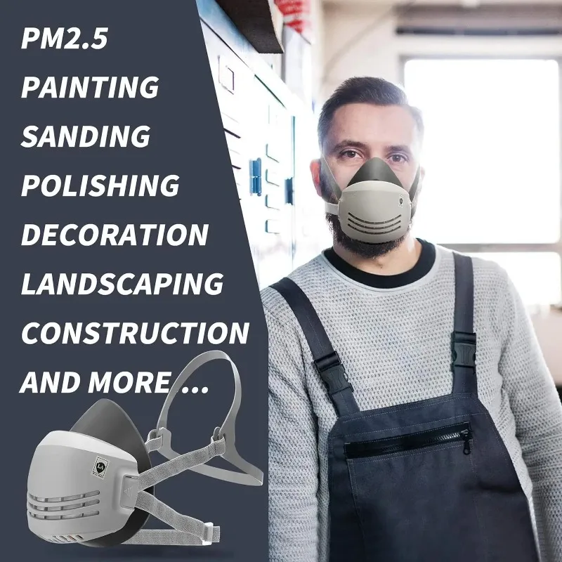 Dust Mask +20pcs Filter Cotton – Dust Mask Construction recenzja i cena