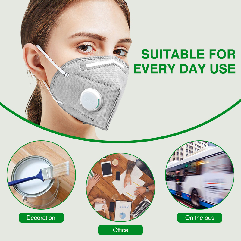 POWECOM KN95 Masks Activated C – Disposable Surgical Mask recenzja i cena