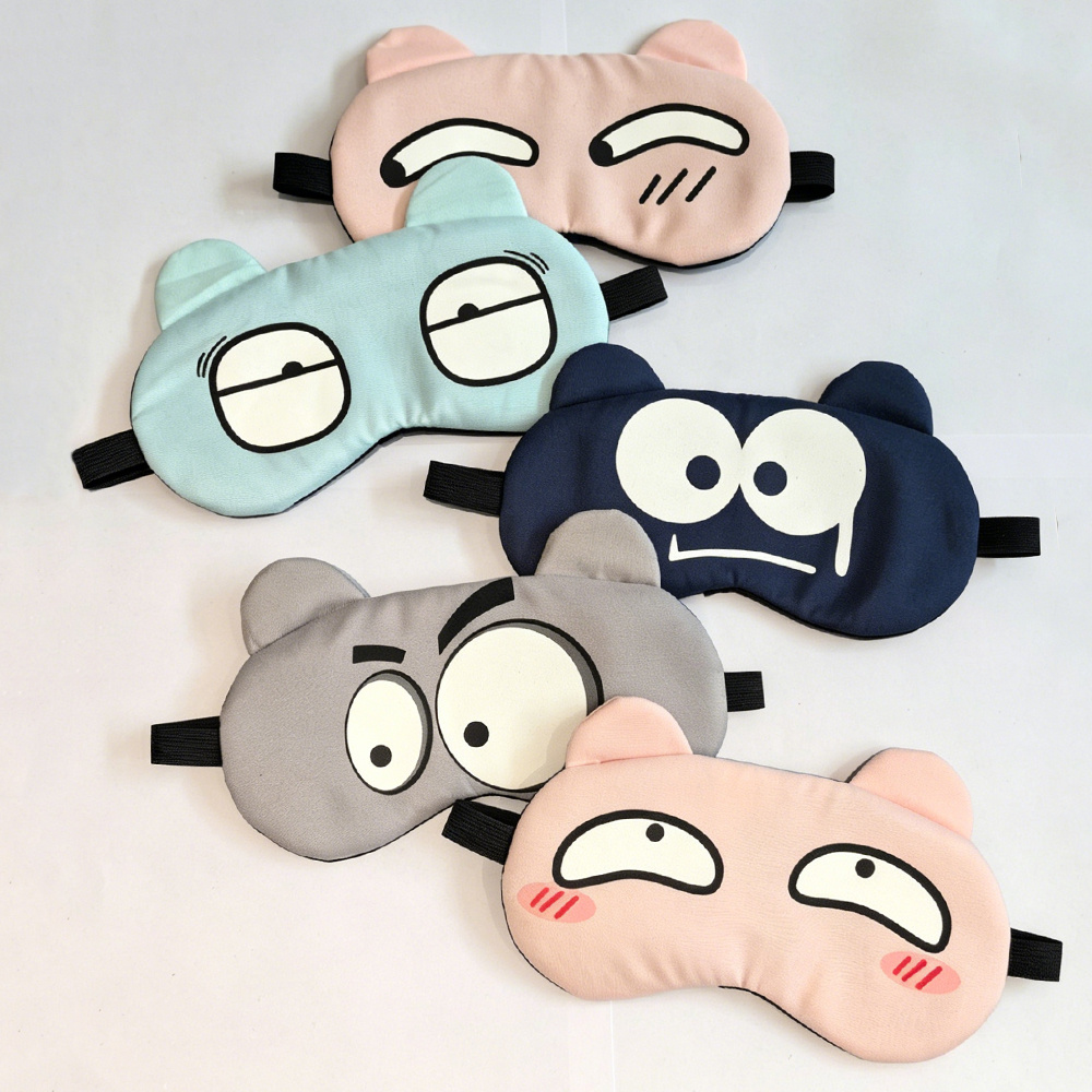 Cartoon Fun Eye Mask Elastic E – Mask Lanyard Adjustable recenzja i cena