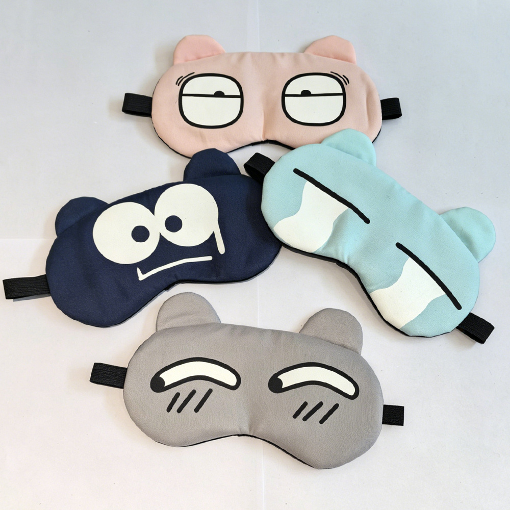 Cartoon Fun Eye Mask Elastic E – Mask Lanyard Adjustable recenzja i cena