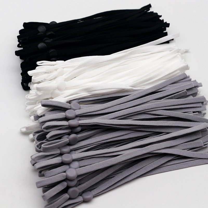 100Pcs15CM/5mm Black and White – Mask Lanyard Adjustable recenzja i cena