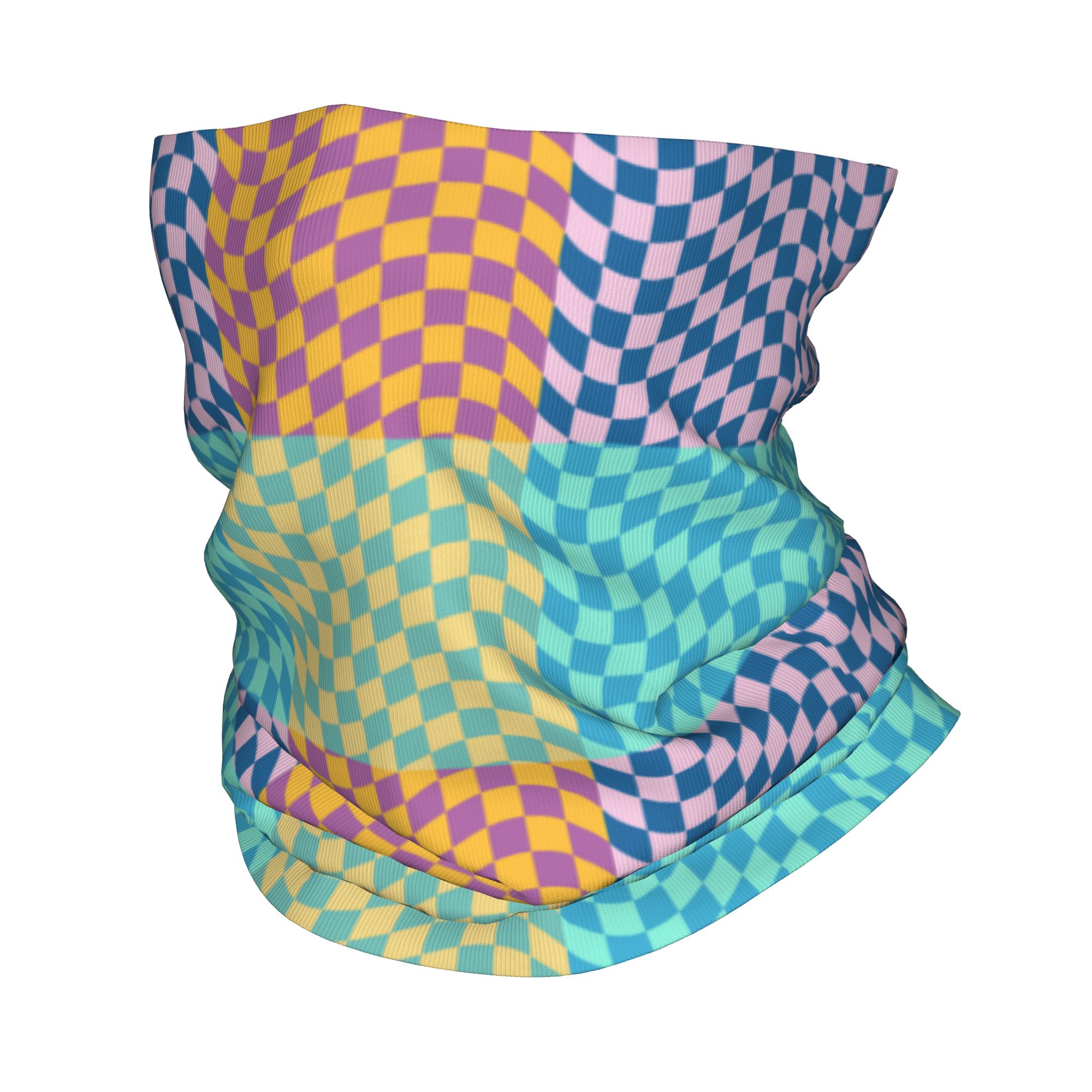 Custom Colored Checkered Banda – Neck Gaiter Face Cover recenzja i cena
