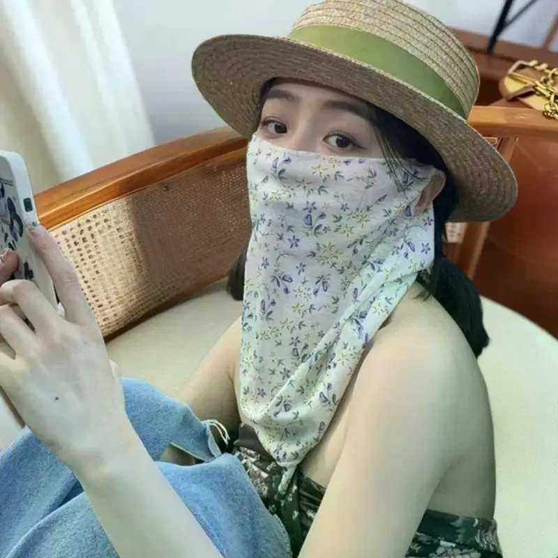 Flowers Summer Sunscreen Mask  – Kids Face Mask recenzja i cena