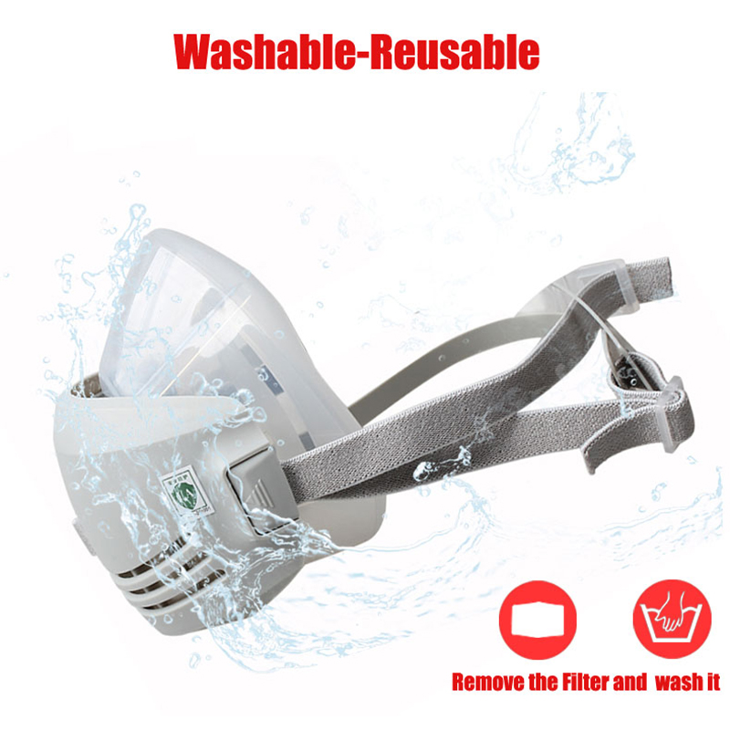Silicone Dust-proof Gas Mask R – Cloth Face Mask Washable recenzja i cena