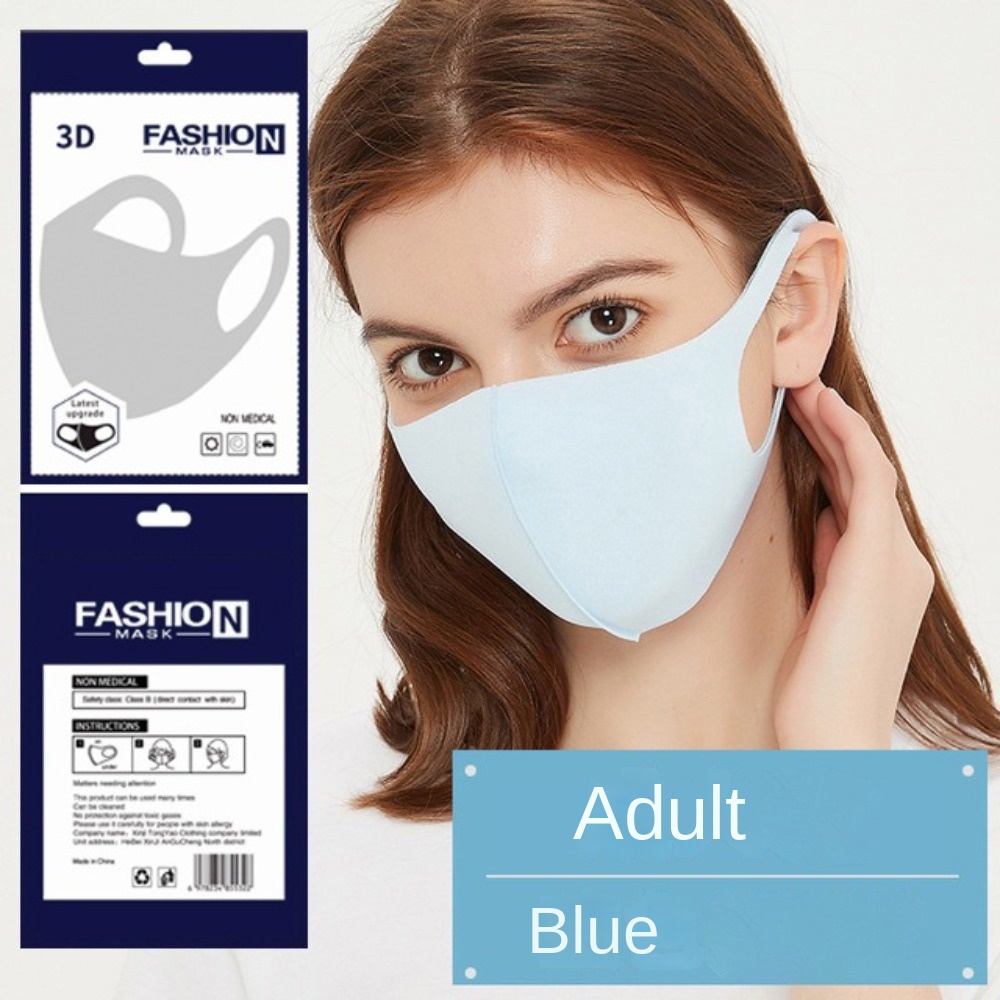 New Breathable Ice Silk Mask A – Cloth Face Mask Washable recenzja i cena